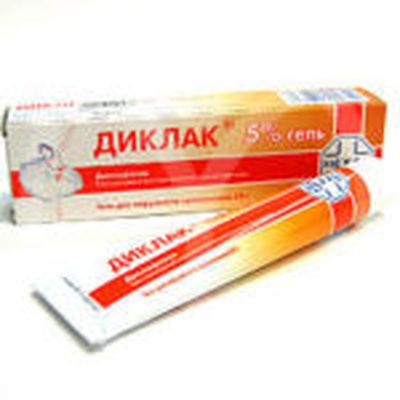Диклак гель
