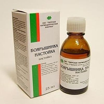 Настойка боярышника