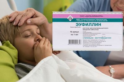 Эуфиллин детям при кашле, взрослым: как правильно давать, в чем. инструкция по применению при сухом, сильном, приступах