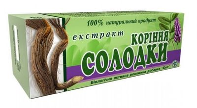 Препарат Экстракт корня Солодки №80