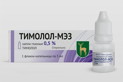 Инструкция по применению глазных капель Тимолол