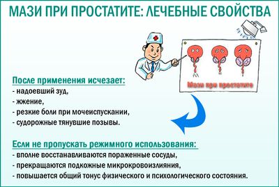 Лечебные свойства мази при простатите