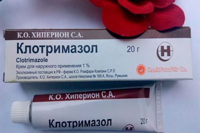 Упаковка и тюбик крема Клотримазол