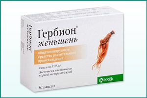 Препарат Гербион-женьшень