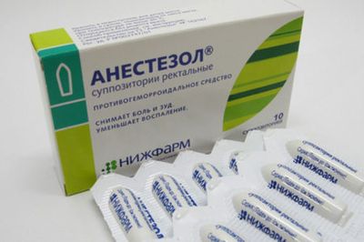 Инструкция по применению свечей Анестезол для лечения геморроя и анальных трещин