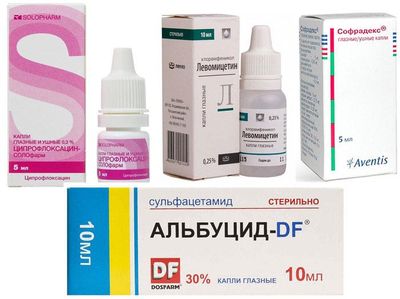 Глазные капли от ячменя