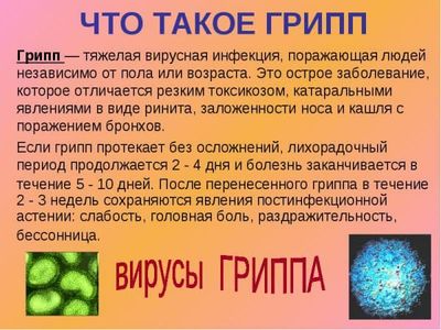Что такое грипп