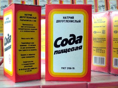 Сода для промываний носа