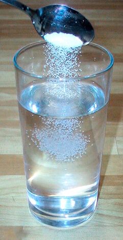 Раствор соли в воде