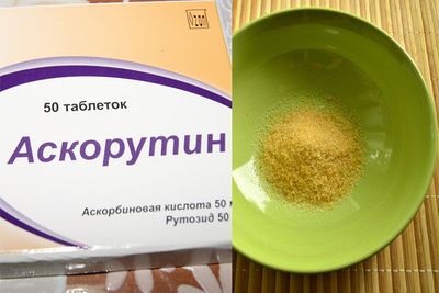 маска с аскорутином