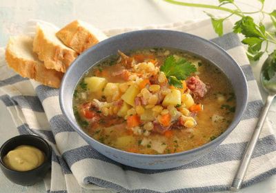 первое блюдо с горохом