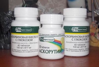 таблетки аскорбиновой кислоты