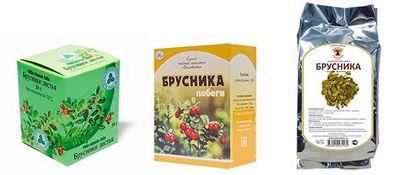 трава брусники в аптеке