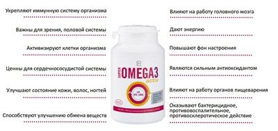 Свойства Омега-3