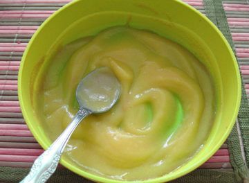 кабачковое пюре